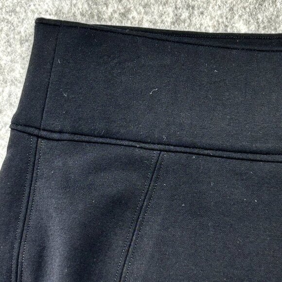 Spanx Womens Black Ankle Pant Size 1X Classic Backseam Ponte Stretch Leggings - Picture 4 of 12